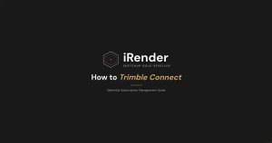Trimble Connect setup tutorial for SketchUp Pro — cloud collaboration and team workflow guide from iRender South Africa