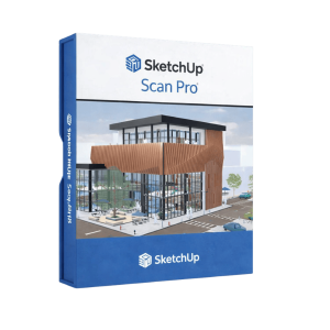 SketchUp Scan Pro 2026 - point cloud modelling from iRender SA