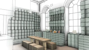 ketchUp kitchen design 3D model South Africa